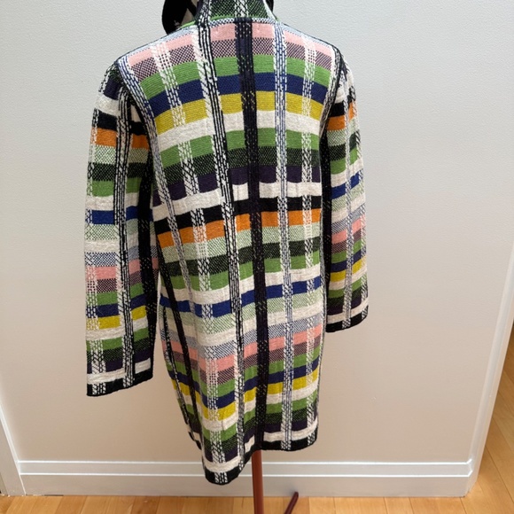 Aldo Martins Multi-Coloured Wool 'Shanley' Sweater Coat in - Picture 4 of 14